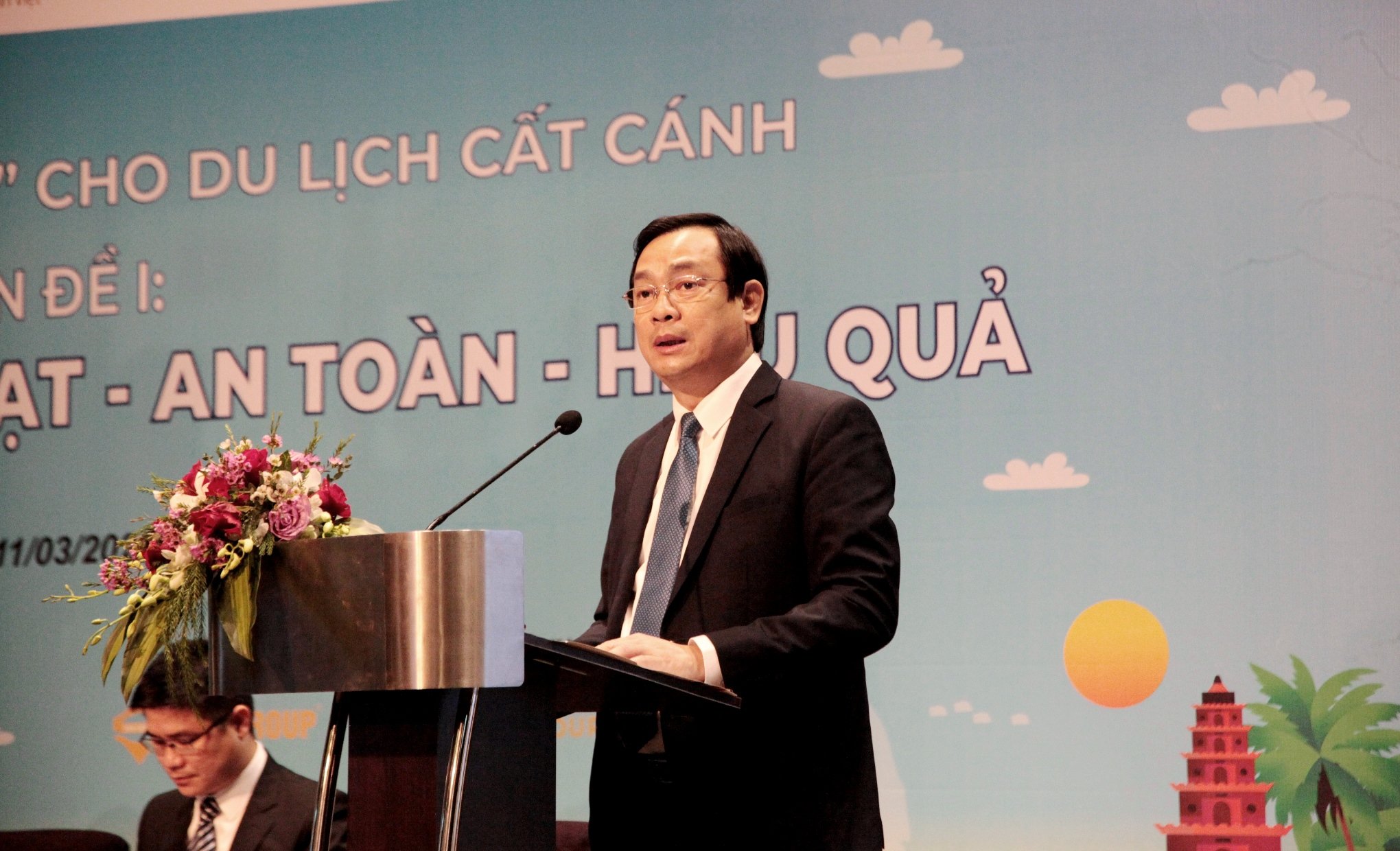Tổng cục trưởng Nguyễn Trùng Khánh phát biểu tại diễn đàn